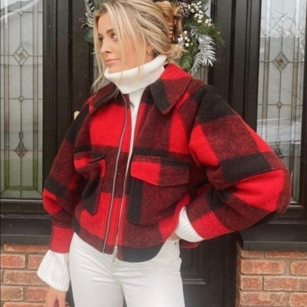 H&M COLLARED JACKET
